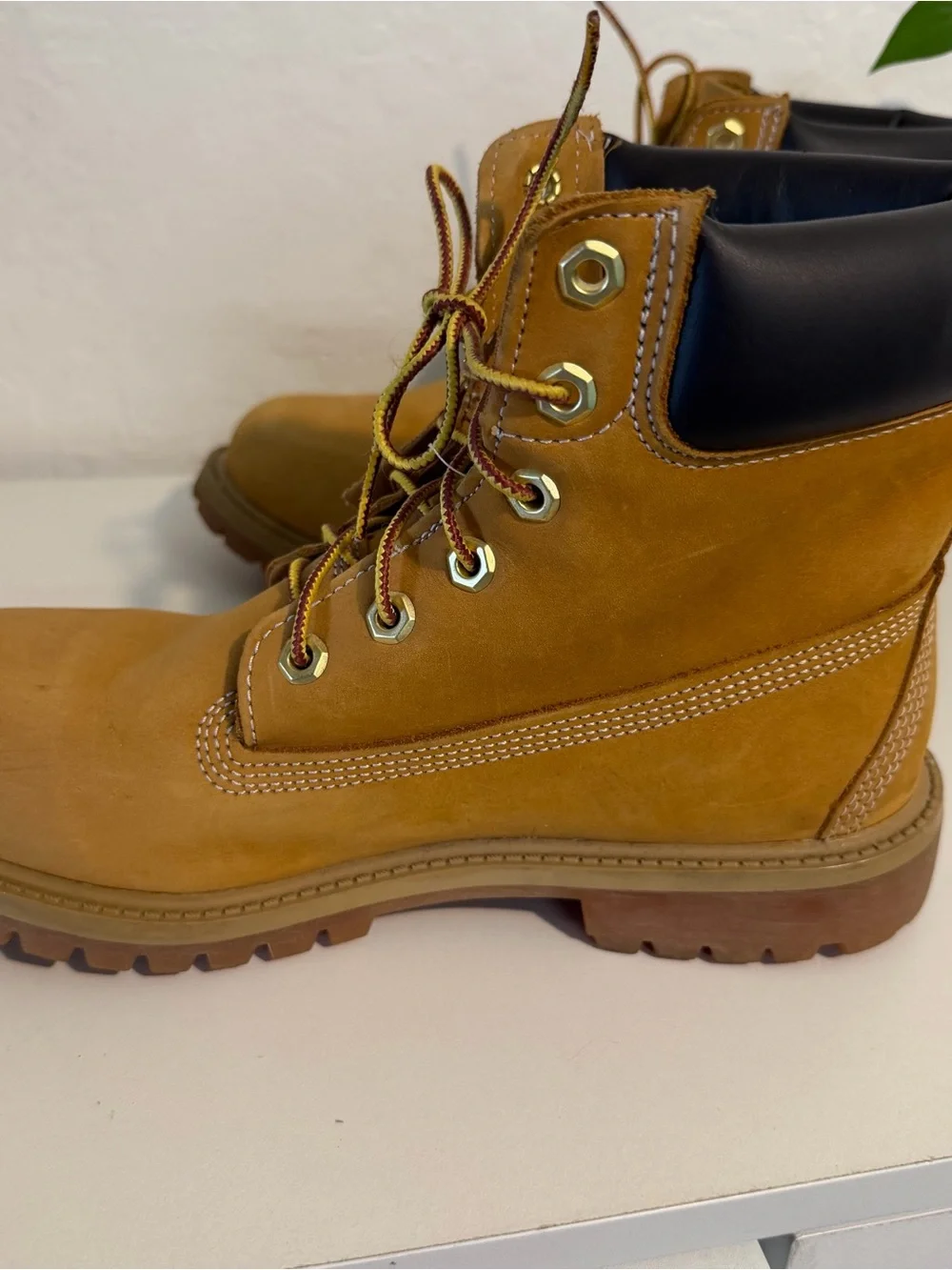 Timberland Shoes 6 Inch Premium Juniors Wheat/Brown Boots Women’s 8 (Men’s 6.5)